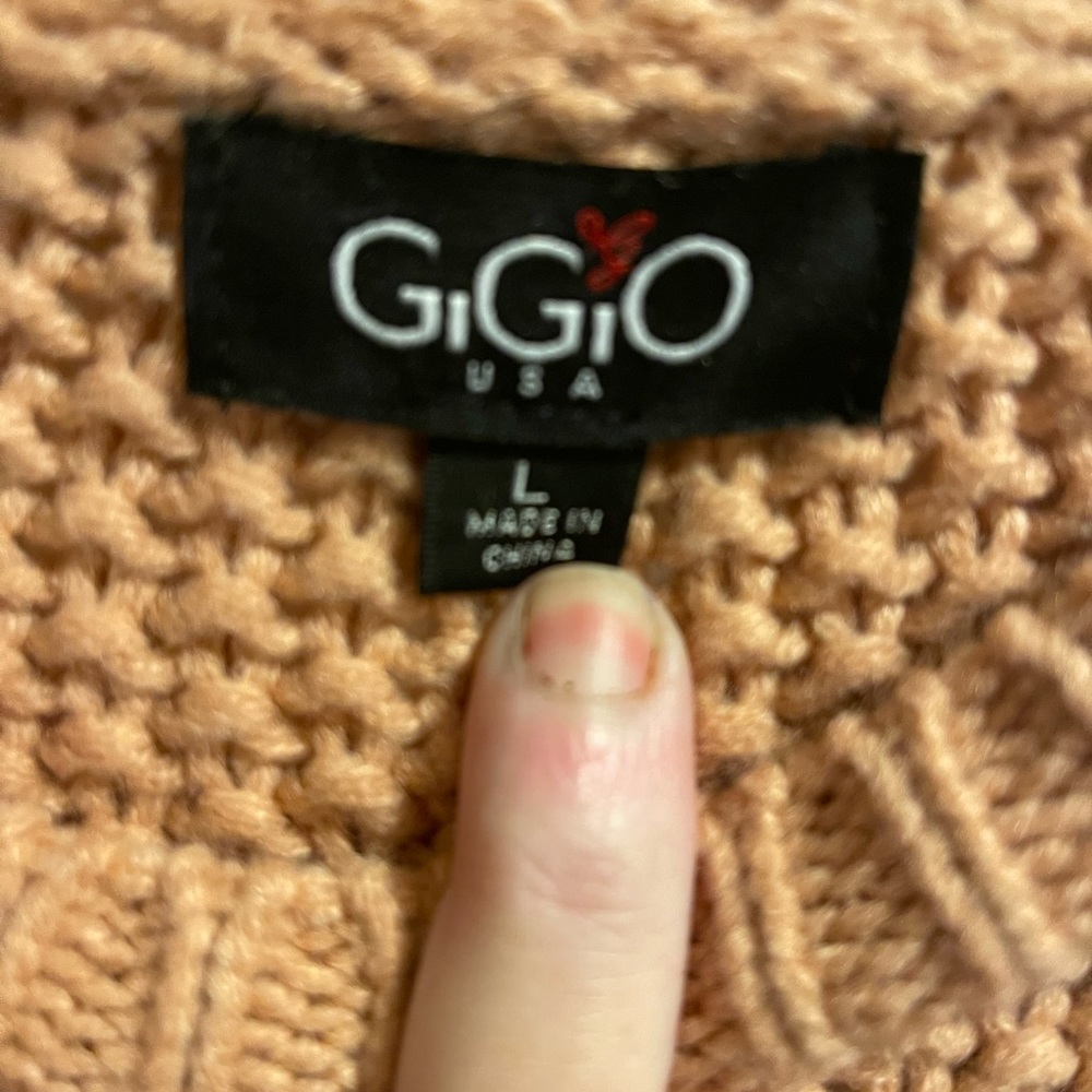 Gigio Color Block And Multi Stripe Sweater Oversi… - image 2